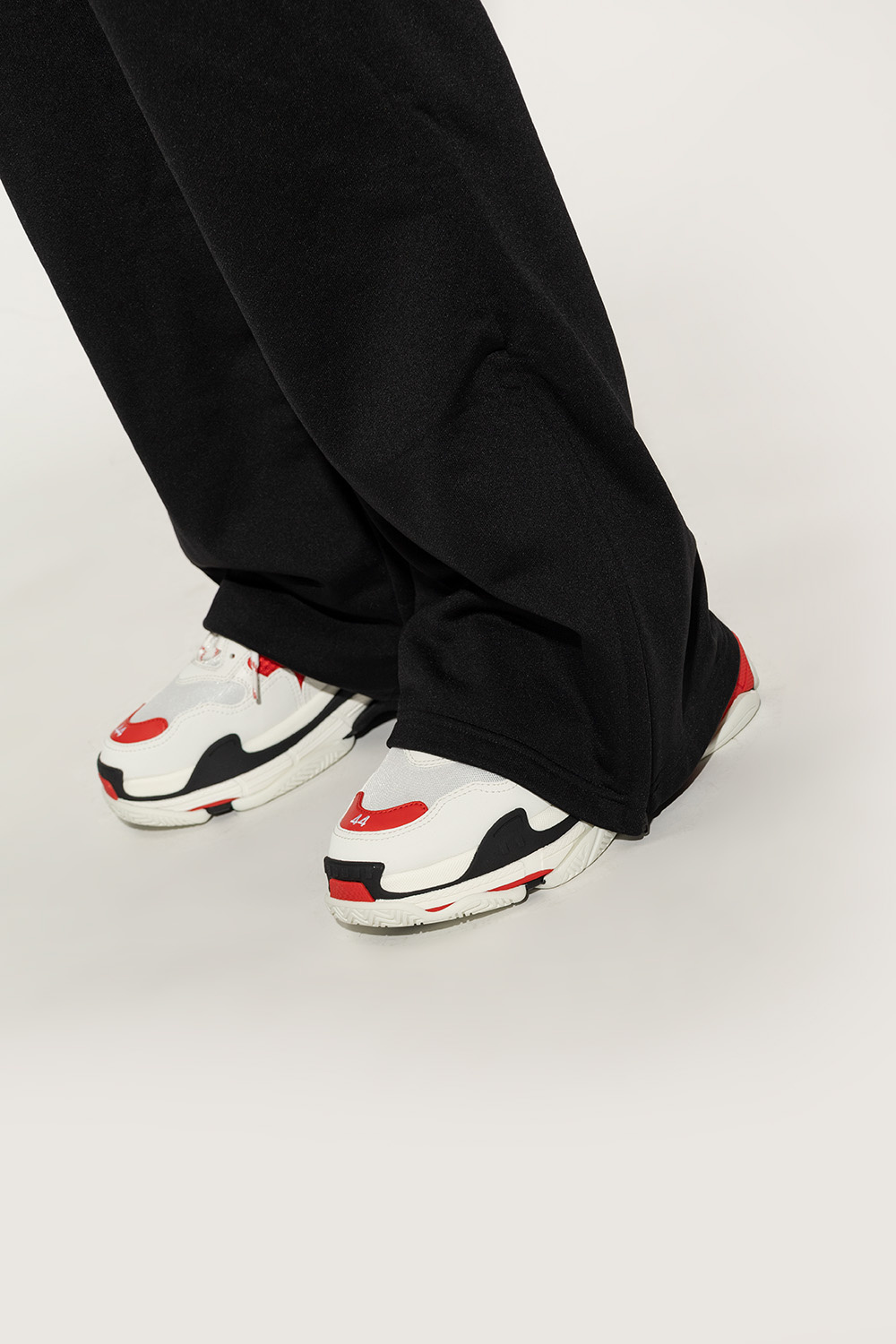 White Triple S sneakers Balenciaga Chaussures Running Almotio 5.0 Leather Enfant SchaferandweinerShops GB